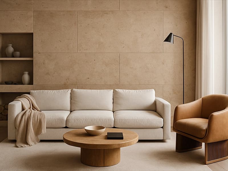 Blaundos Antiko Travertine facade design