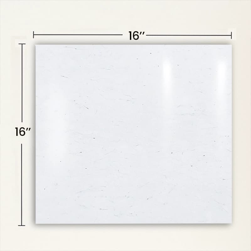 16"×16"