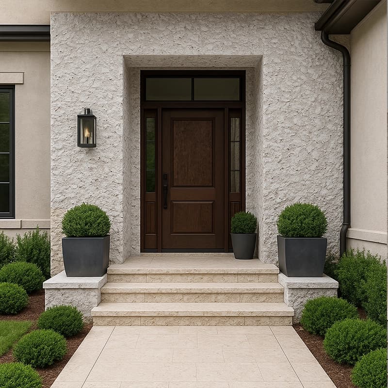 Antico Unfilled Tumbled Cross Cut Travertine Slabs 4