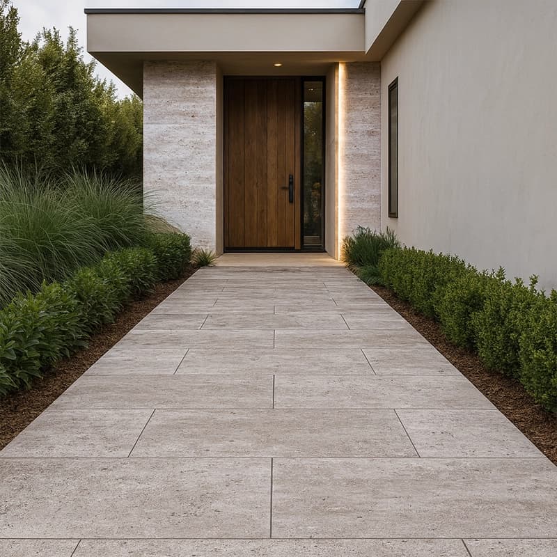 Antico Filled Honed Vein Cut Travertine Slabs 2