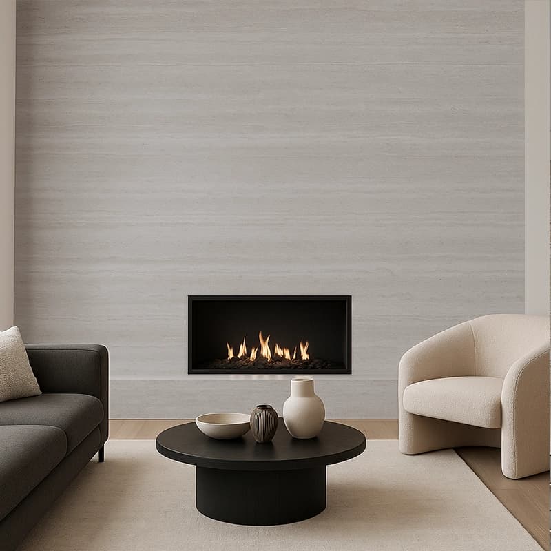 Antico Filled Tumbled Vein Cut Travertine Slabs 2