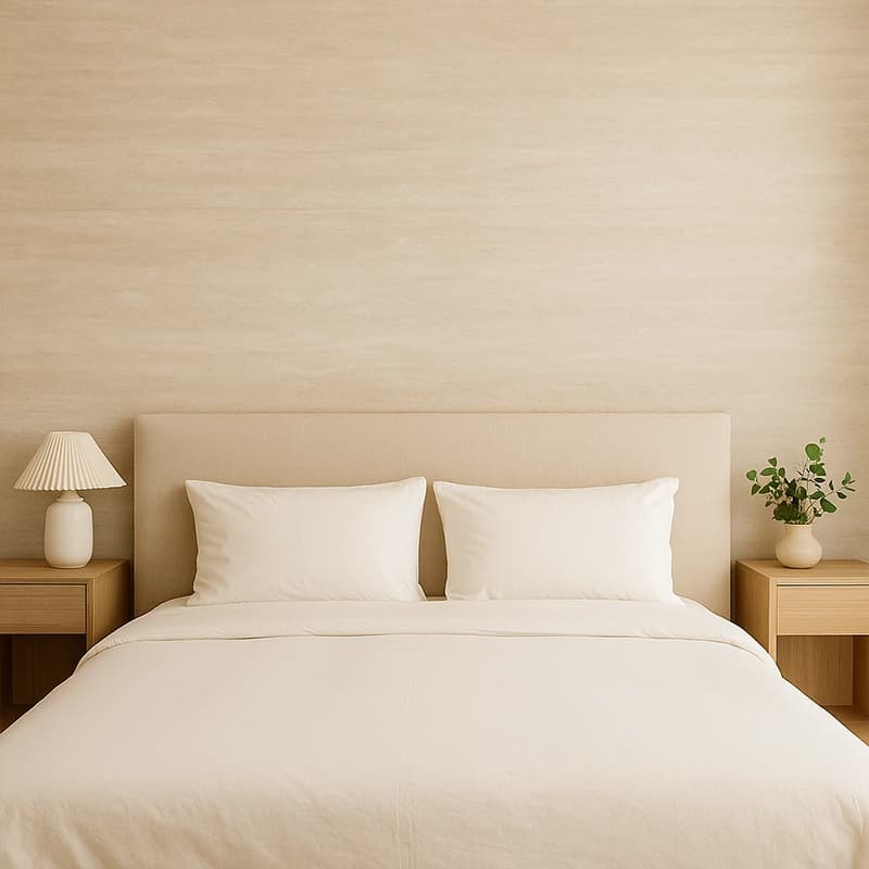  Light Filled Brushed Cross Cut Travertine Slabs 2