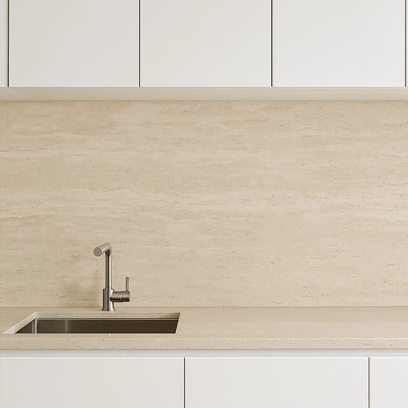 Light Filled Natural Vein Cut Travertine Slabs 4