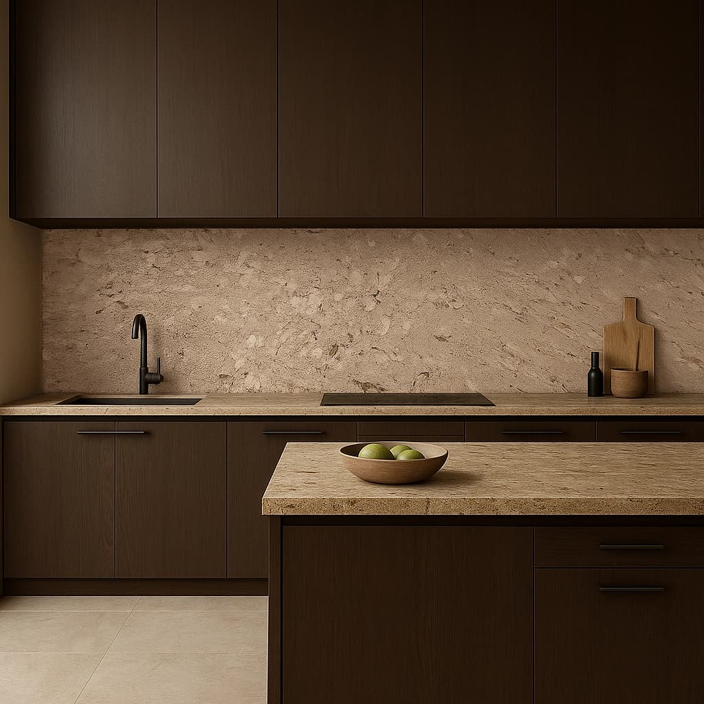 Travertine Kitchen