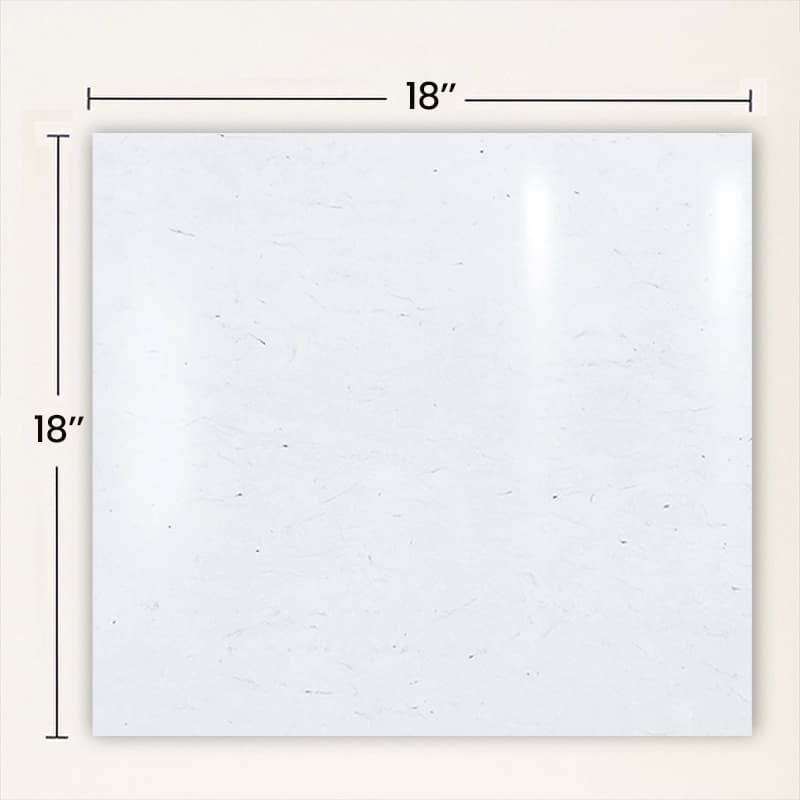 18"×18"