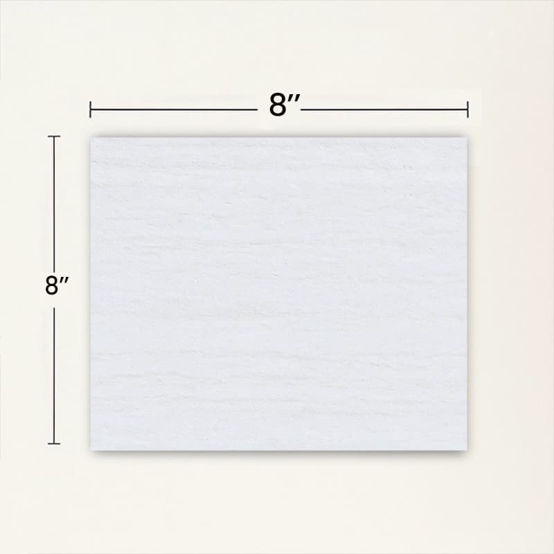 8"×8"