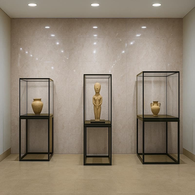 Antico Unfilled Polished Cross Cut Travertine Slabs 4