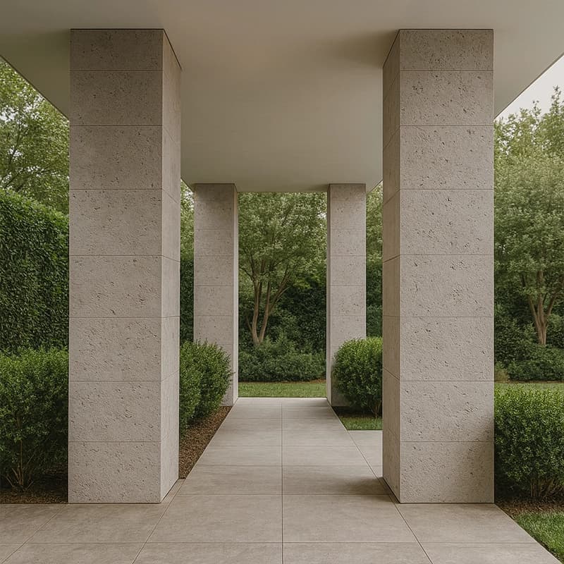 Antico Unfilled Brushed Cross Cut Travertine Slabs 2