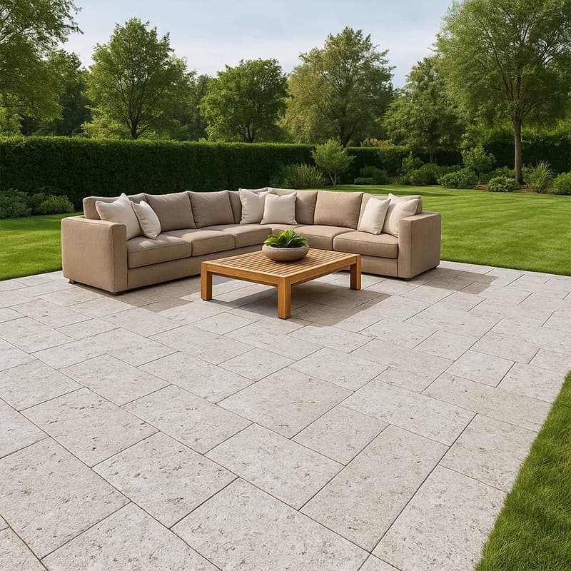 Antico Unfilled Natural Cross Cut Travertine Slabs 3