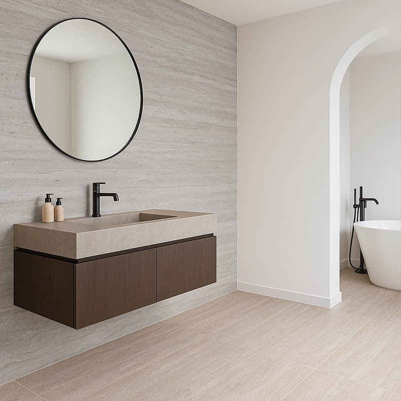 Antico Filled Natural Vein Cut Travertine Slabs 2