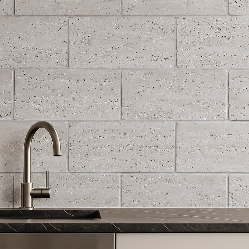 Antico Unfilled Tumbled Vein Cut Travertine Slabs 4