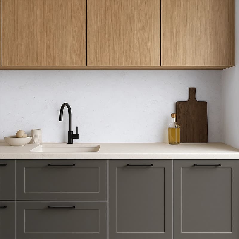 Ivory Filled Brushed Cross Cut Travertine Slabs 3