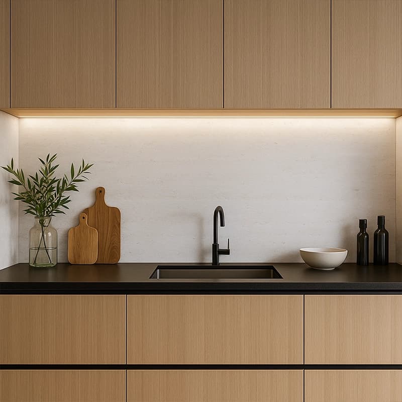 Ivory Filled Honed Cross Cut Travertine Slabs 4