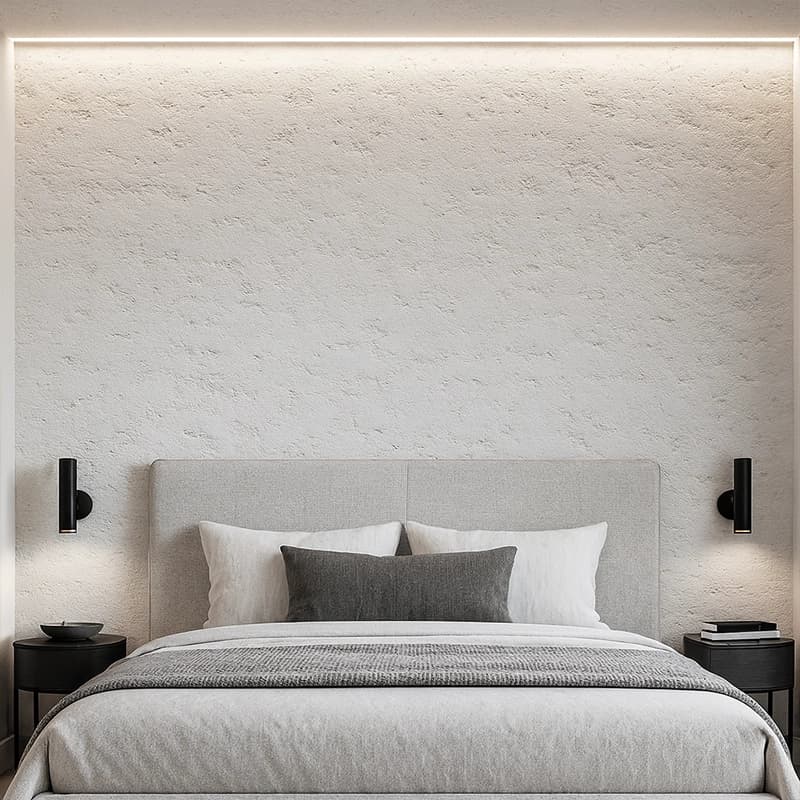 Ivory Unfilled Brushed Vein Cut Travertine Slabs 2