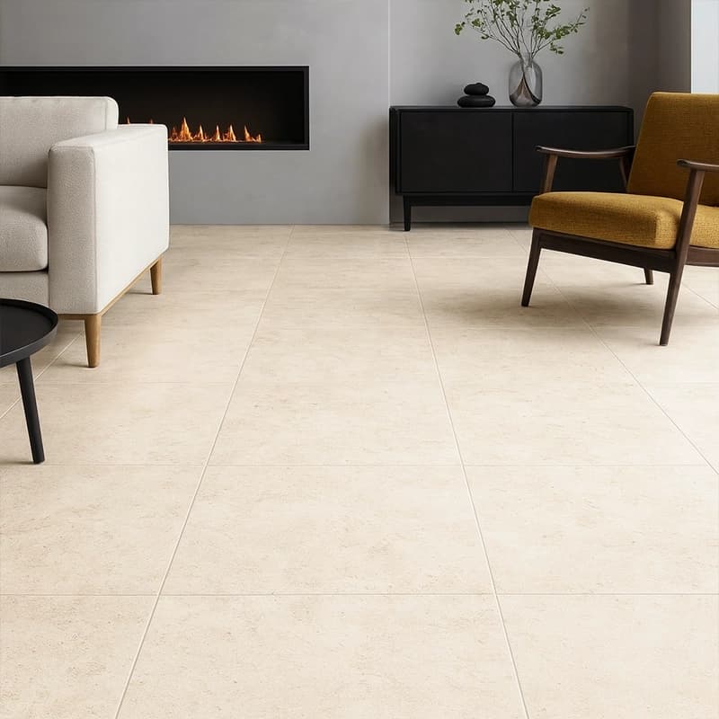 Light Filled Natural Cross Cut Travertine Slabs 2