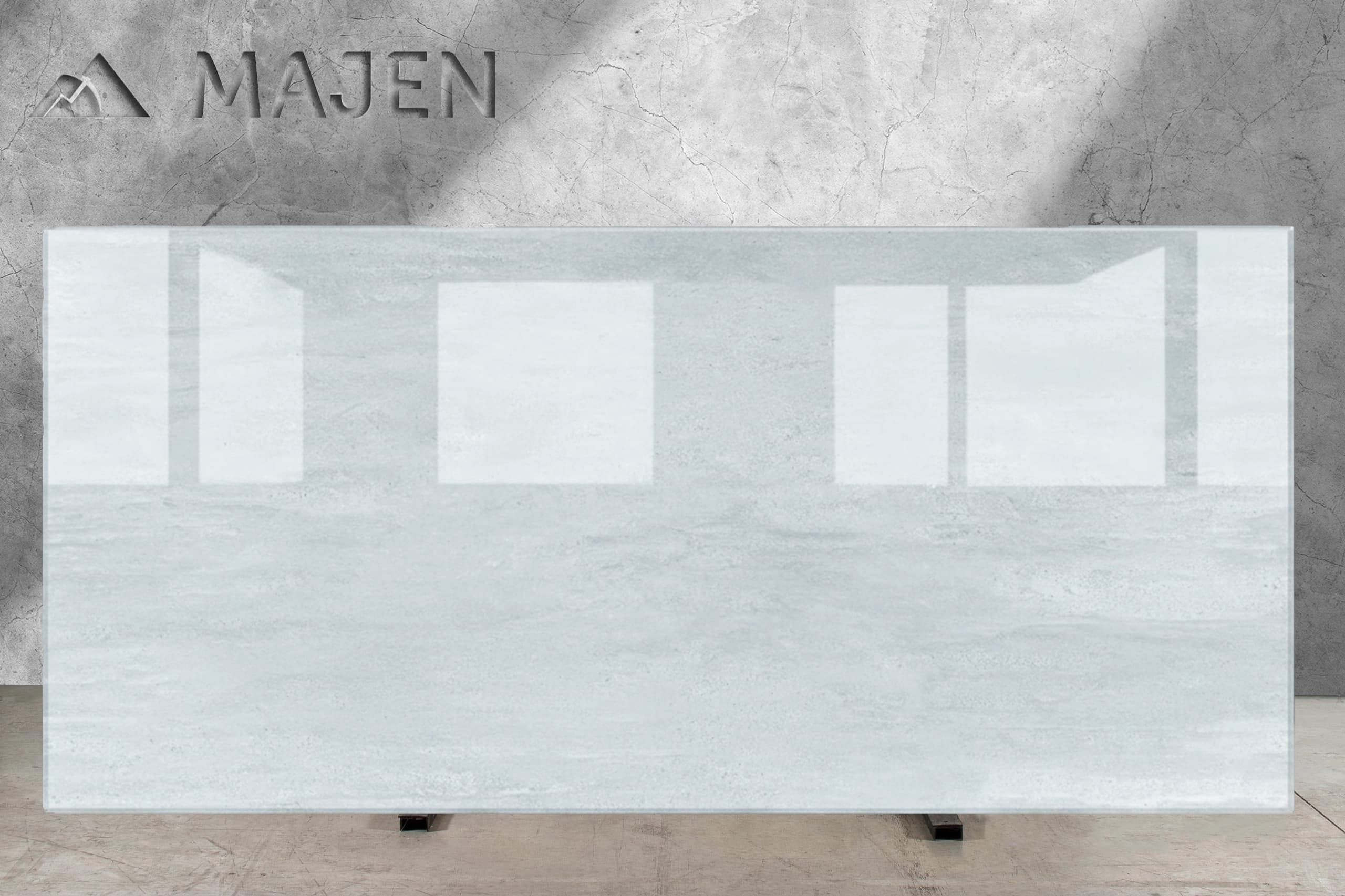 Ivory · Filled Polished Vein Cut Travertine Pavers